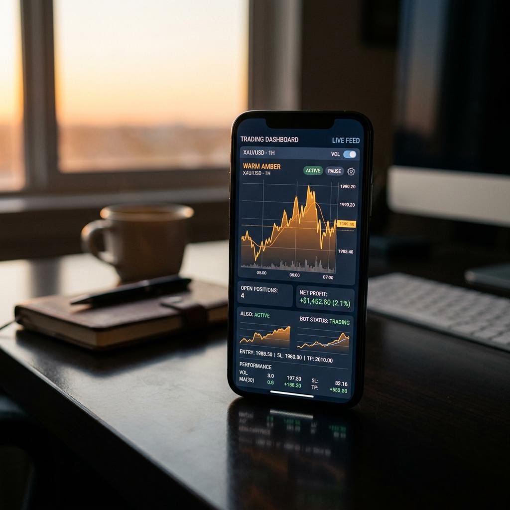 movixcapital AI crypto trading platform user interface